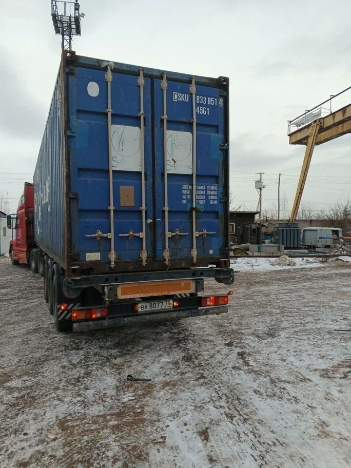 Морской контейнер 40 футов CSKU8338514