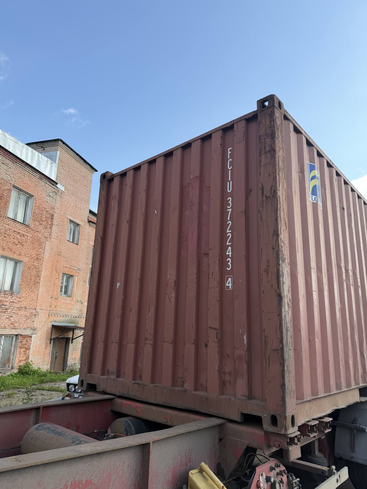 Морской контейнер 20 футов FCIU3722434