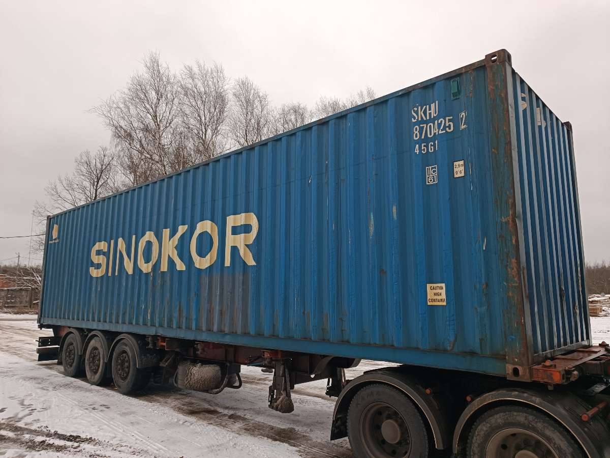 Морской контейнер 40 футов SKHU8704252