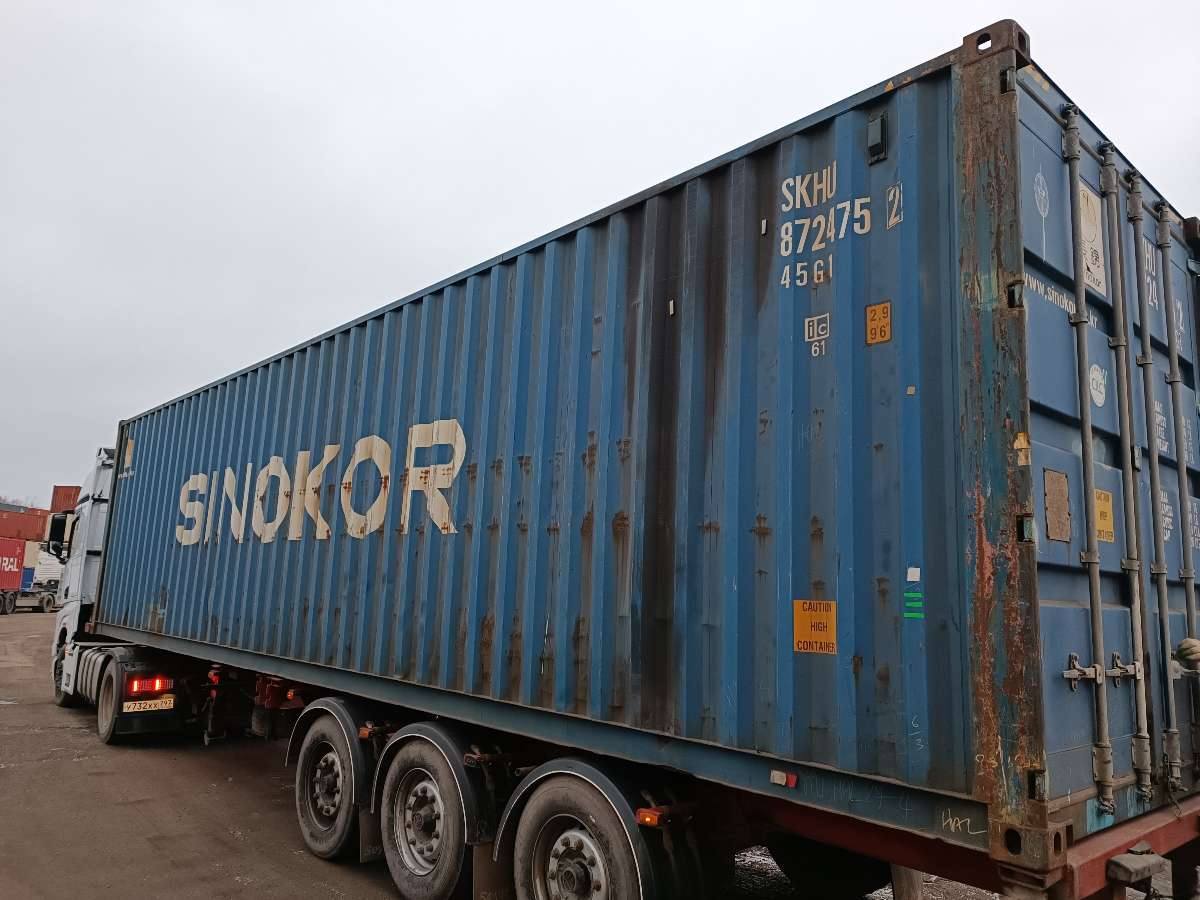 Морской контейнер 40 футов SKHU8724752
