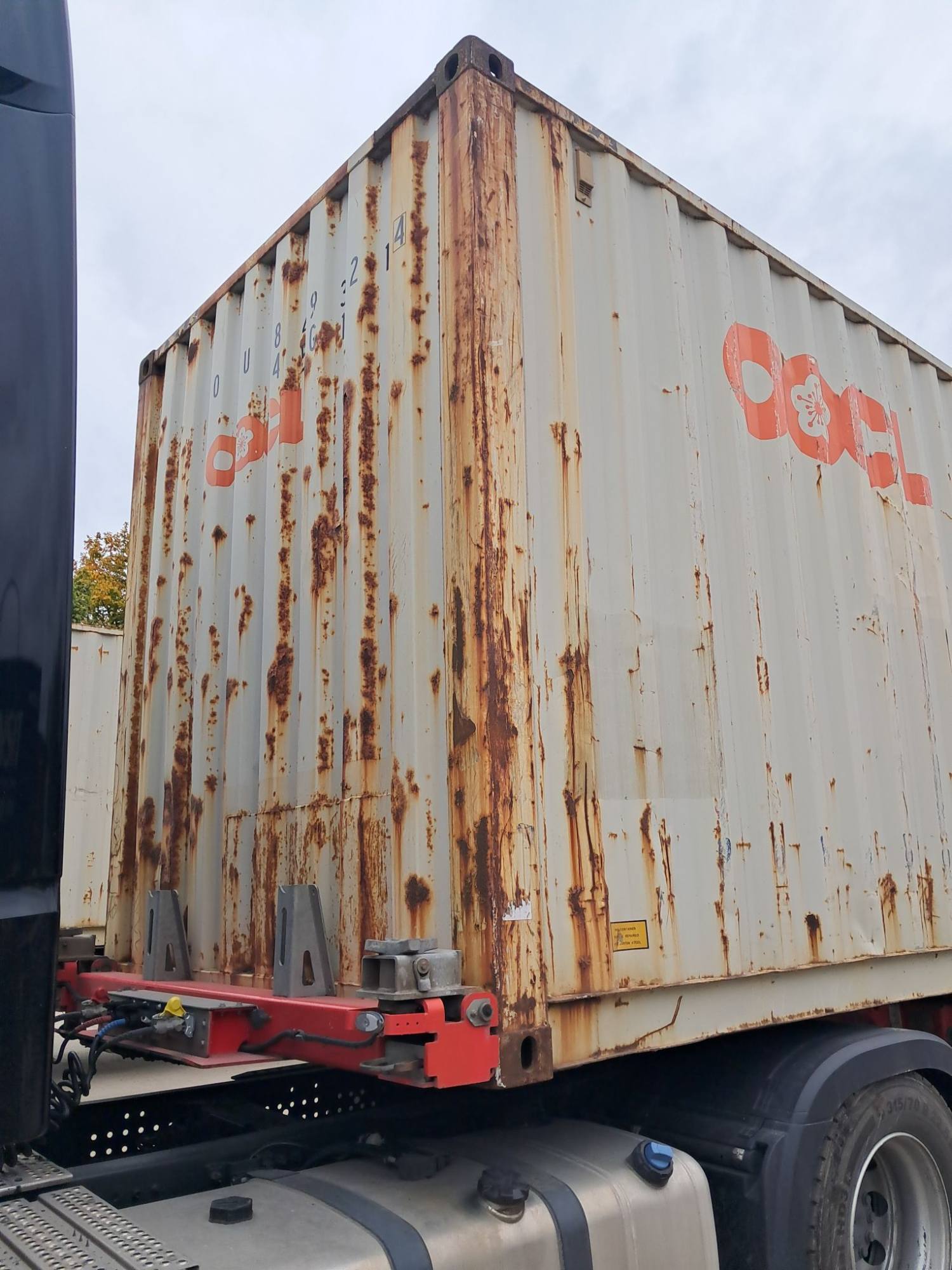 Морской контейнер 40 футов OOLU8493214