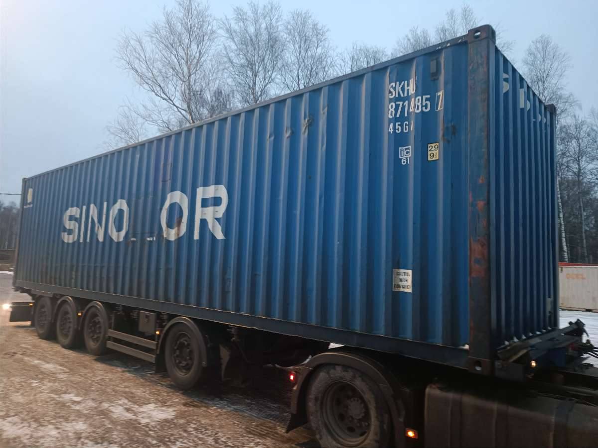 Морской контейнер 40 футов SKHU8714857