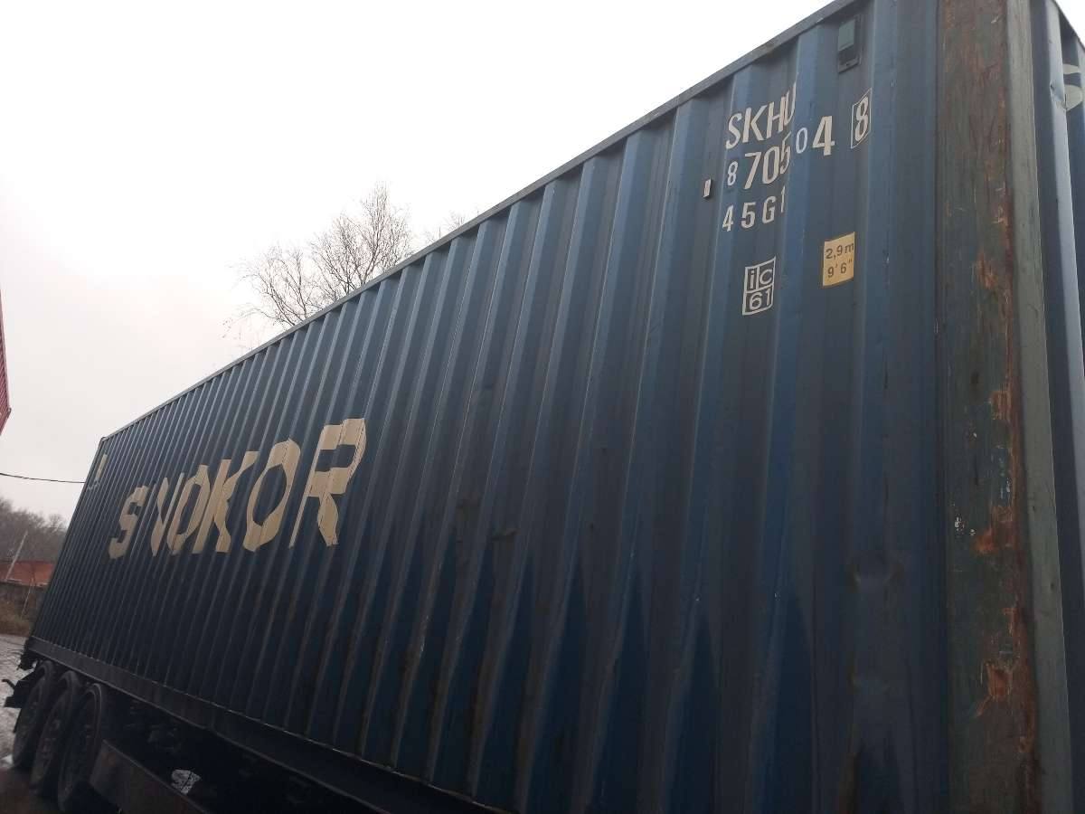 Морской контейнер 40 футов SKHU8705048