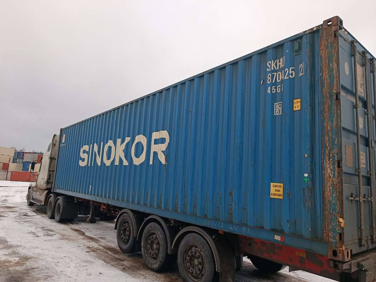 Морской контейнер 40 футов SKHU8704252