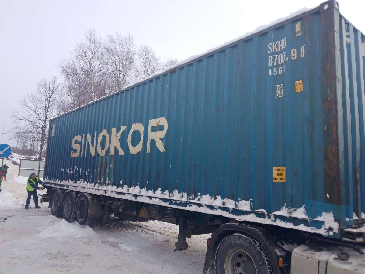 Морской контейнер 40 футов SKHU8707098