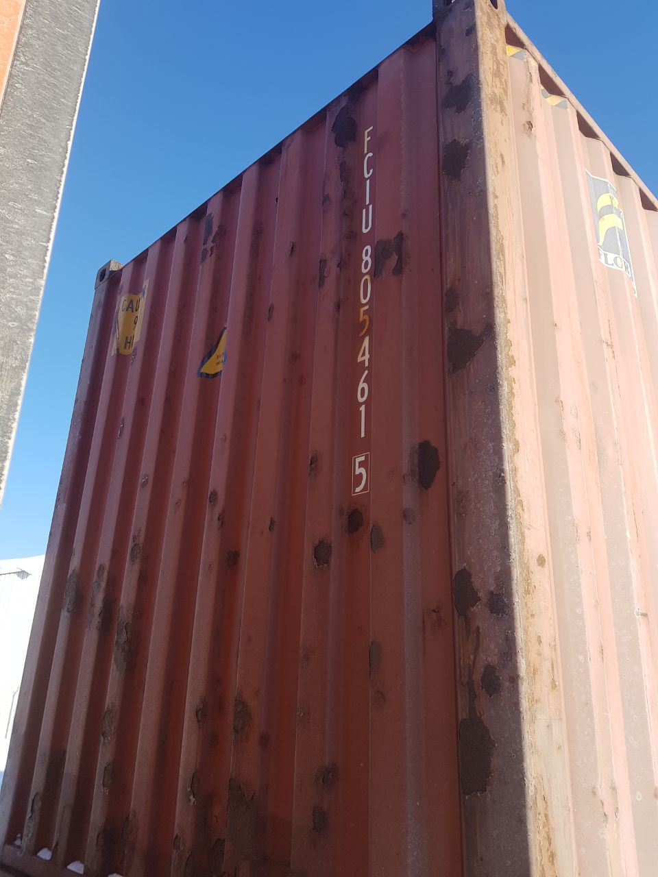 Морской контейнер 40 футов FCIU8054615