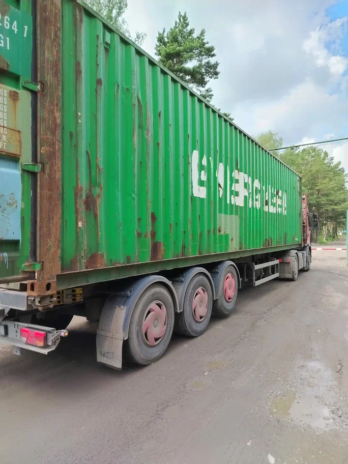 Морской контейнер 40 футов EMCU9712641
